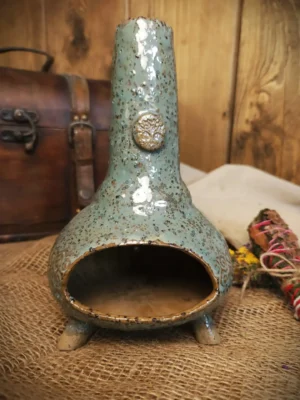 Kominek na kadzidła „Kamienna Chryzokola"