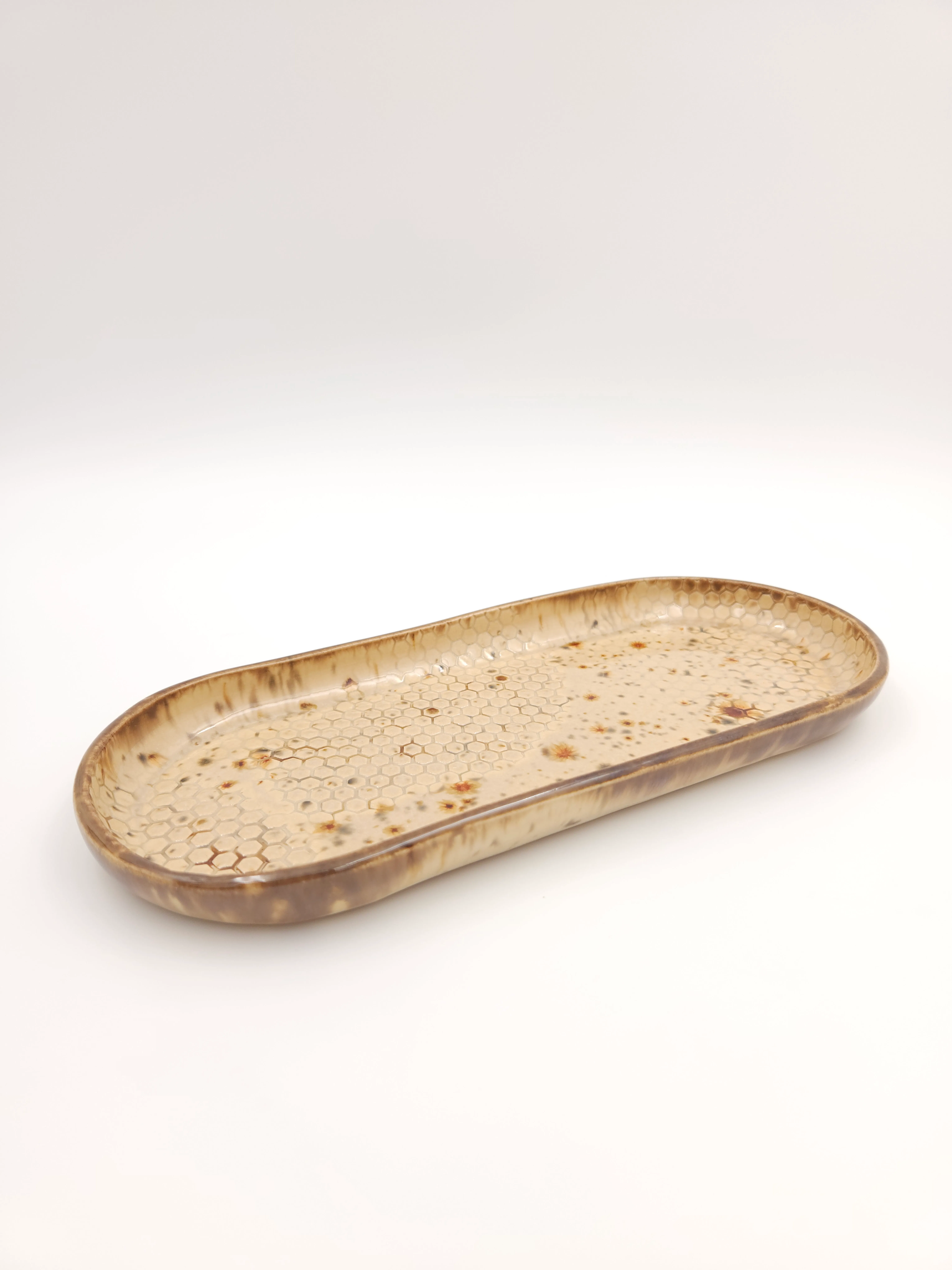 Półmisek „Miodowe zwierciadło"- Owal mały - obrazek 3