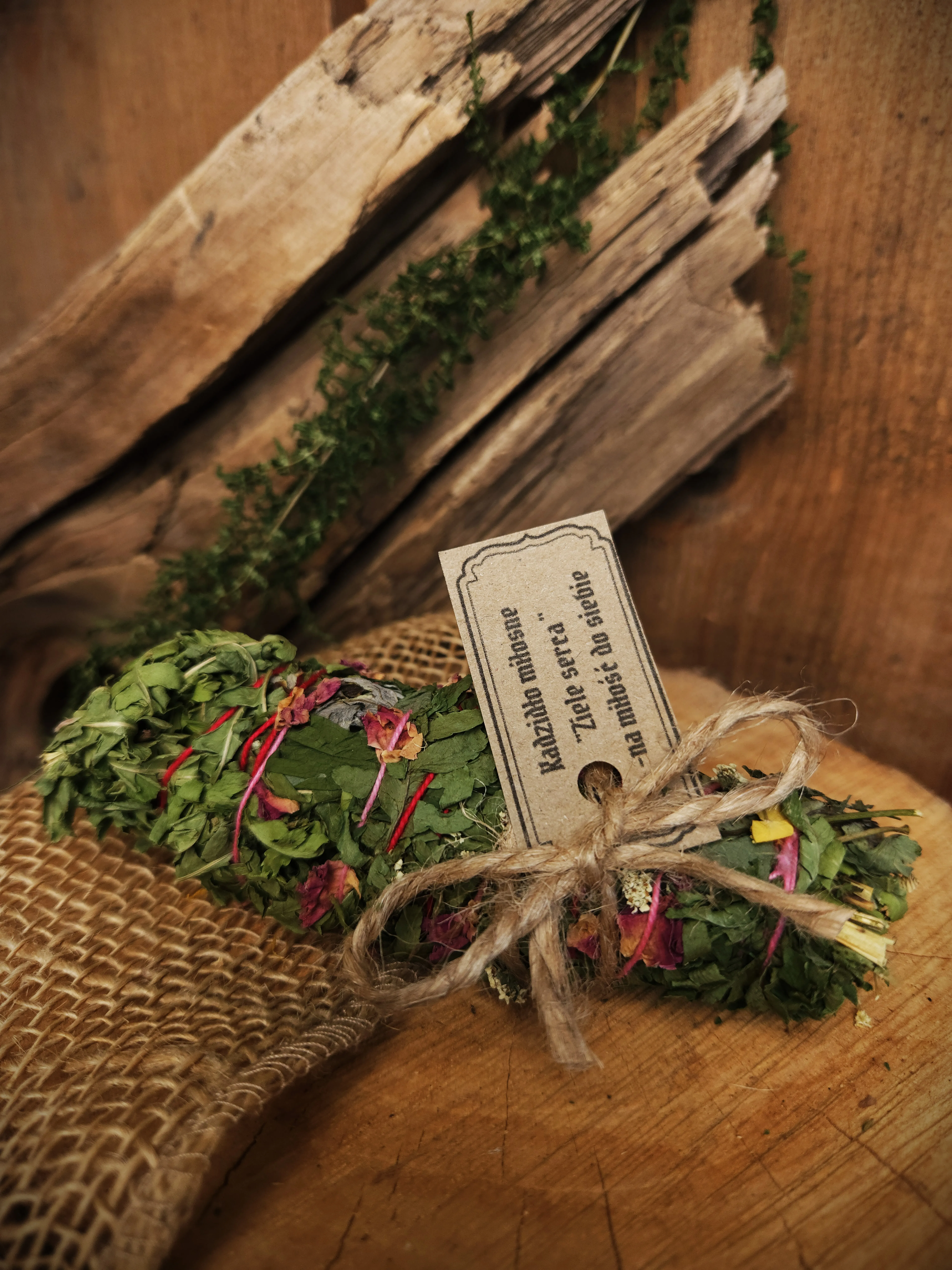 Kadzidło Miłosne - miłość do siebie „Ziele Serca”