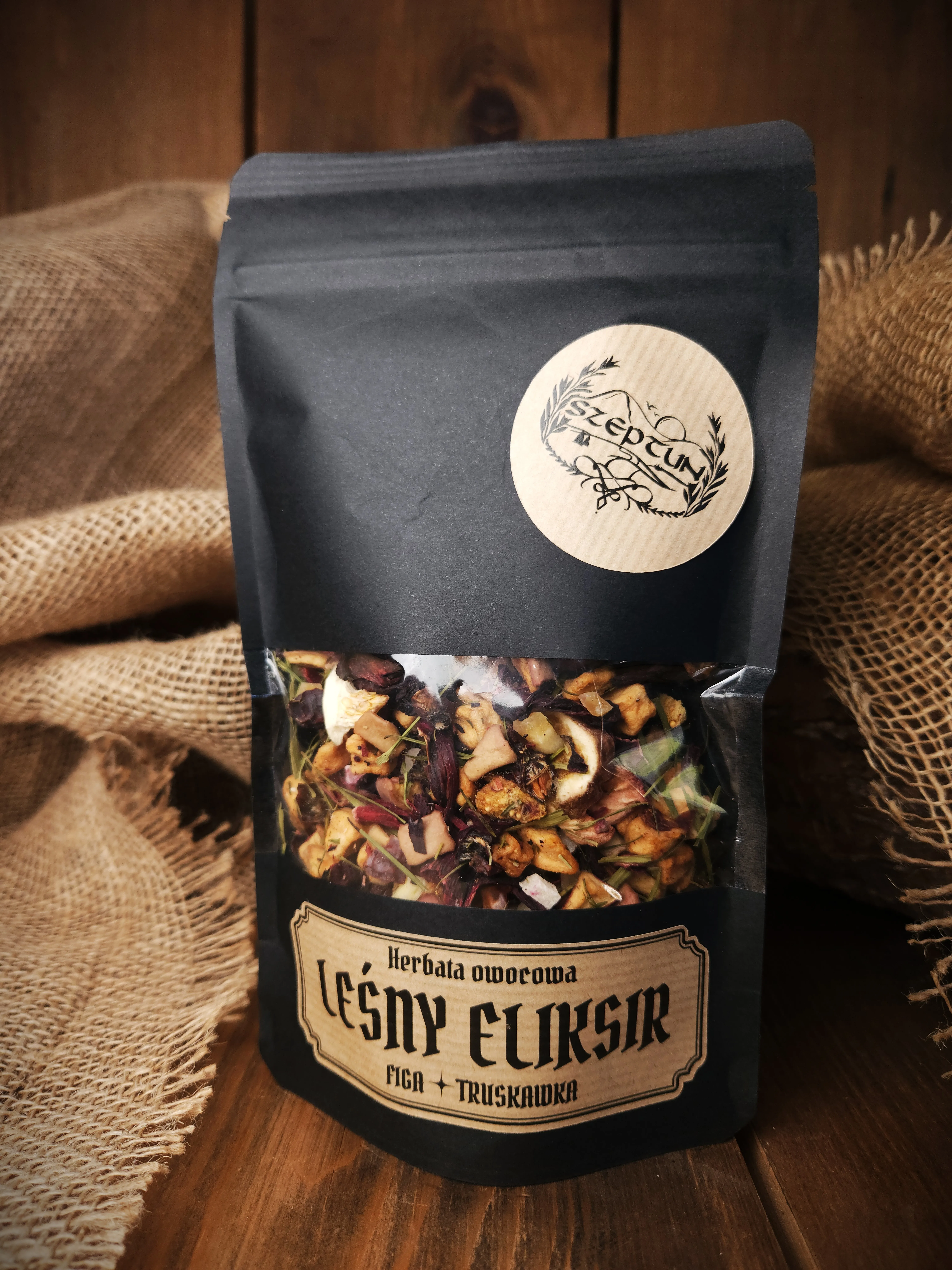 Herbata owocowa „Leśny Eliksir"- truskawka i figa