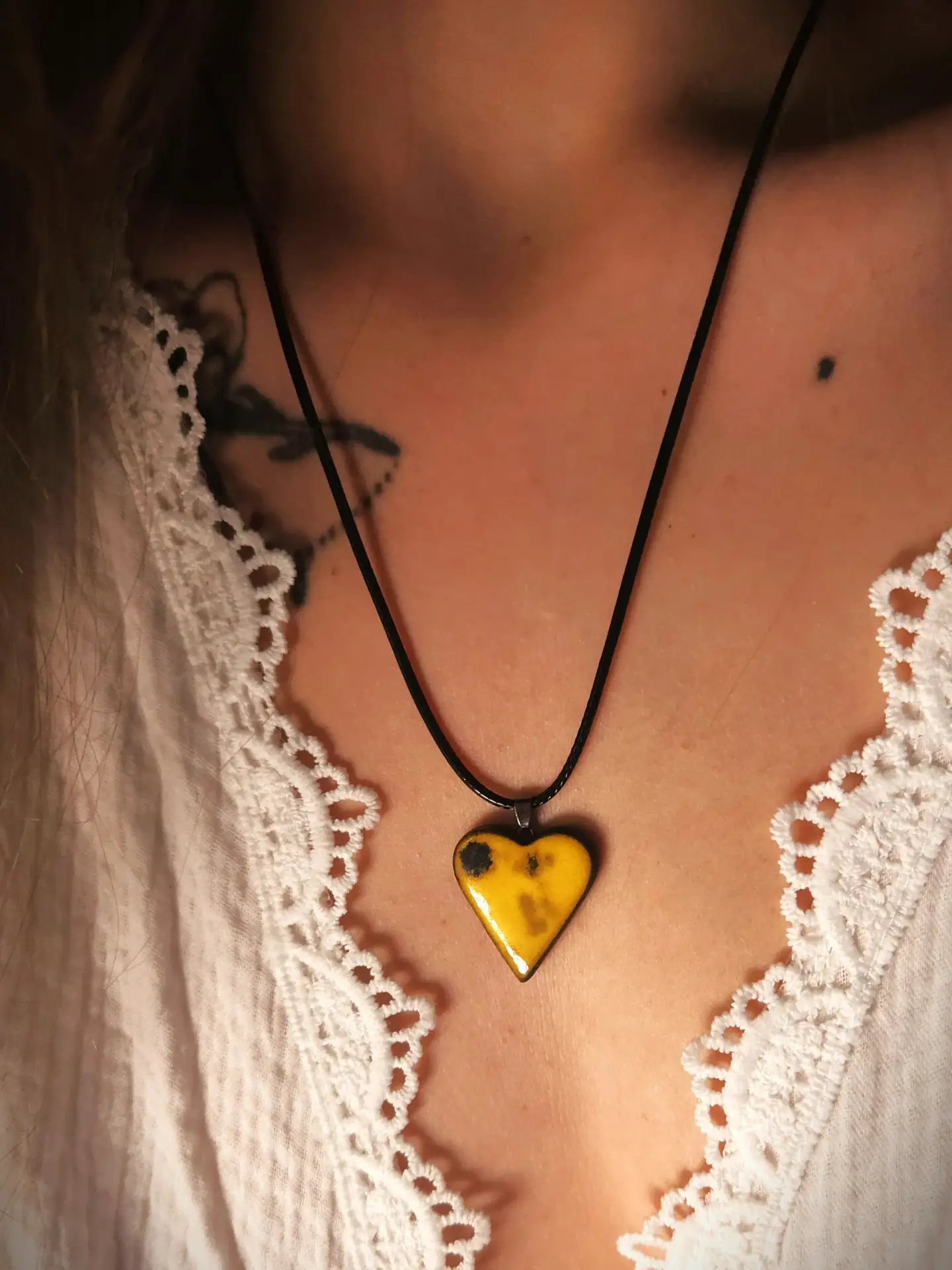 Naszyjnik „Amulet Łady"-żółty