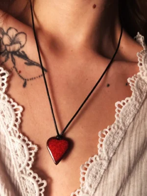 Naszyjnik „Amulet Łady"-czerwony