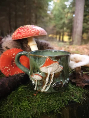 Kubek " Las po deszczu"